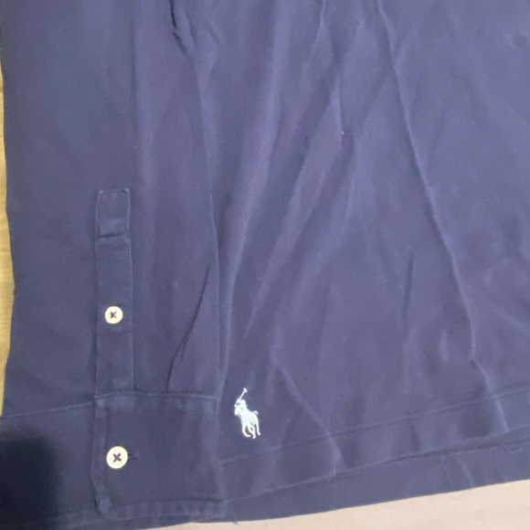 Polo by Ralph Lauren featherweight mesh long sleeve polo with barrel cuffs XL - Picture 4 of 5